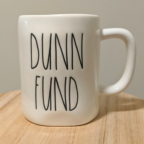 Rae Dunn DUNN FUND Mug